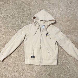 Mini mouse Disney Cream Hoodie with Logo Patch